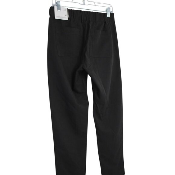 KanCan Women's Black Charcoal Drawstring Straight Leg Track Pants Joggers Size M - Picture 7 of 10